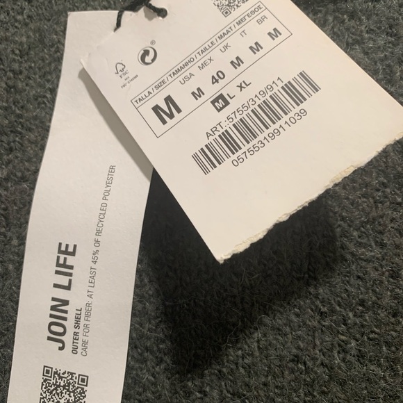 NWT Zara medium sweater, green - Picture 8 of 11